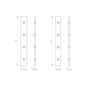 коннектор прямой MAG-CON-2540-UP-SIDE (BK) черный 034910