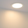 Встраиваемый светильник-панель  18W Белый теплый 020116 DL-192M-18W 220V IP20 круглый белый