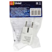 Европереходник 10А с заземлением UL-00010561 S-GES1-10S WHITE