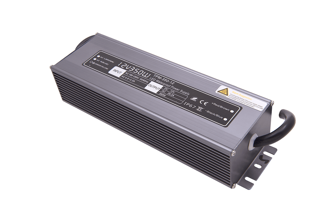 Блок питания (AC-DC) 12V 350W 00-00001871 MTPW-350-12 MINI  герм IP67  металл