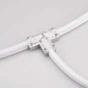 Соединитель тройной ARL-CLEAR-Mini-2x90 (16x8mm) 022706