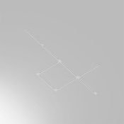 Шинопровод однофазный TRX004-112W 2.0м Unity встраиваемый белый