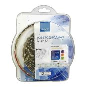 Светодиодная лента  Белый теплый 5050 12V 14.4W/m 60Led/метр герм (силикон) 11BL Стандарт 5м IP65 блистер Светодиодная лента  Белый теплый 5050 12V 14.4W/m 60Led/метр герм (силикон) 11BL Стандарт 5м IP65 блистер