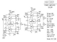 микросхема HA13001