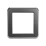 Рамка пластик 1 пост Arlight VERSA 043769 FRM-VERSA-PL-1-GR серая
