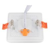 Встраиваемый светильник   9W Белый дневной DENKIRS DK4603-DW 220V IP20 квадратный белый