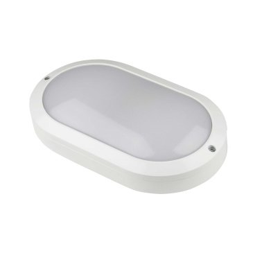 светильник  10W Белый UL-00005456 ULW-K12A 220V IP54 овальный накладной белый