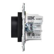 Термостат электронный с подсветкой SK-T01Bl черный SK-RT11-K02 SKANDY IEK