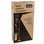 Торшер 10W Белый теплый/белый UL-00010178 ULM-T619 10W-3000-6500K-DIM BLACK 230V IP20 с регулировкой наклона диммируемый черный