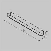Трековый светильник 16W Белый теплый Базис/Basis Elasity 120deg TR161-1-16W3K-B IP20 на шинопровод черный