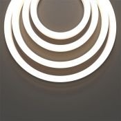 Гибкий неон  100W Белый теплый 432014 16x16 24V IP67 3000K