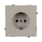 Штепсельная розетка встраиваемая Arlight SCT-NOBE-MEU1-SFPL-CA 059452 кашемир