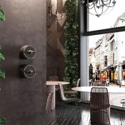 Ретро выключатель пластиковый WERKEL RETRO Vintage W5822052 мокко матовый/хром 4положения