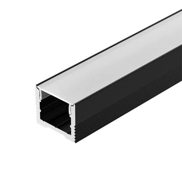алюминиевый профиль SL-SLIM-H13M-2000 BLACK (BY) 061375