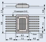 микросхема 134ЛР2А