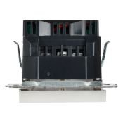 Штепсельная розетка встраиваемая IEK BRITE 16А BR-R14-16-U22-018-K01 РЮш11-1-БрБ с з/к и шторками с USB A+C 18Вт белый