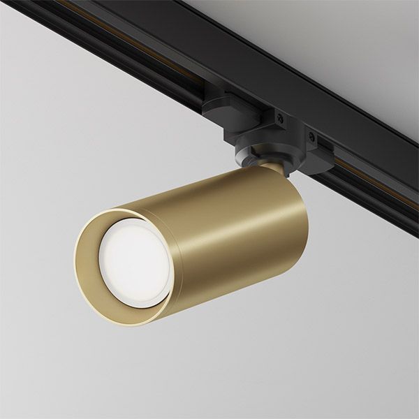 Трековый светильник 10W GU10 TR028-3-GU10-MG Фокус / Focus Trinity  IP20 золото