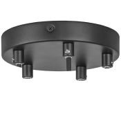 Люстра подвесная Lightstar без лампы 761057 ACROBATA 5х40W E14 черный