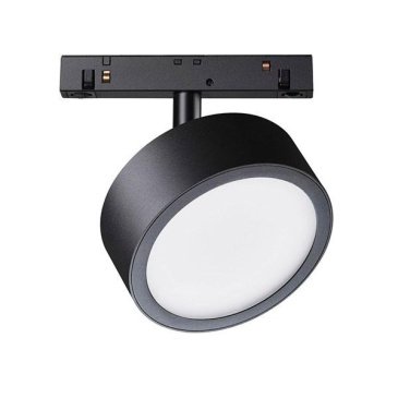 Трековый светильник 18W Белый теплый Радо/Rado Led Exility 120deg TR040-2-18W3K IP20 на магнитный шинопровод черный