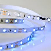 Светодиодная лента Синий 2835 12V  4.8W/m 60Led/м UL-00004359 ULS-M11-2835-60LED-m-8mm-IP20-DC12V-4.8W-m-5M-BLUE PROFI