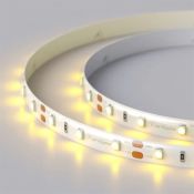 Светодиодная лента Желтый 2835 12V  4.8W/m 60Led/метр герм (силикон) 015731(2) RTW-SE-A60  LUX IP65