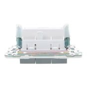Выключатель встраиваемый трехклавишный IEK SKANDY SK-V30-0-10-K03 SK-V11Gr серый