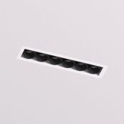 Встраиваемый светильник  10W Белый дневной DENKIRS DEEP SPACE DK2531-WB 220V IP20 прямоугольный под шпаклевку белый с черной вставкой