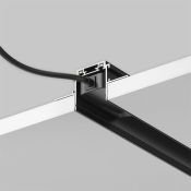 Шинопровод TRA084MP-12B Radity 2м черный магнитный встраиваемый