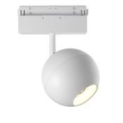 Трековый светильник 15W Белый теплый TR028-2-15W3K-W Шар / Ball S35 3000К белый