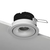 Встраиваемый светильник  12W Белый теплый COMBO DL-FS-1006-38-W-12-WW 38deg 220V IP20 круглый белый