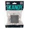 Выключатель встраиваемый одноклавишный кнопочный IEK SKANDY SK-V17-0-10-K03 SK-V14Gr серый