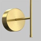 Накладной светильник-бра  12W Белый теплый C085WL-L12BS2.7K Элегантный/Elegant 220V IP20 латунь