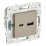 Розетка встраиваемая USB IEK SKANDY A+C 18Вт SK-U22-018-K37 SK-R13Sh шампань