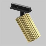 Трековый светильник под лампу GU10 Калипсо/Calipso Unity TR218-1-GU10-BS на шинопровод латунь