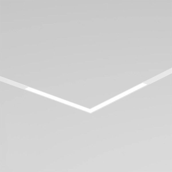 Трековый светильник однофазный  18W Белый-MIX SMART LINEAR DK8014-WH IP20 на шинопровод управляемый угловой белый