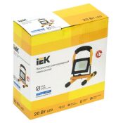 прожектор Белый 20W СДО 06-20П LPDO603-020-65-K02 переносной IP65 220В черный