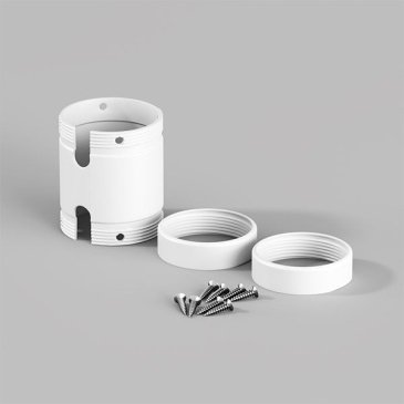 Коннектор для гибкого неона Maytoni NEMO 20324 соединительный для сращивания круглого неона 360° D25 белый