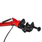 светильник настольный без лампы TLI-221  E27 UL-00002121 на струбцине красный