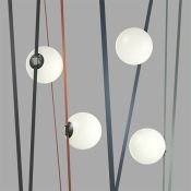 Трековый светильник  15W Белый дневной BELTY ORB DK5554-BK IP20 на шинопровод белый/черный