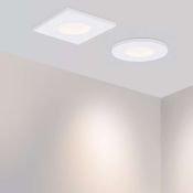 Круглый светильник   3W Белый дневной  014912 LTM-R45WH 30deg 220V IP20 встраиваемый белый