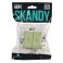 Выключатель встраиваемый двухклавишный с подсветкой IEK SKANDY SK-V20-1-10-K06 SK-V09G мятный