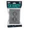 Штепсельная розетка встраиваемая двойная IEK SKANDY 10А SK-R23-10-K03-F SK-R09Gr без з/к с з/ш в сборе серый