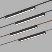 Трековый светильник  24W Белый дневной BELTY LINEAR DK5576-BK IP20 на шинопровод черный