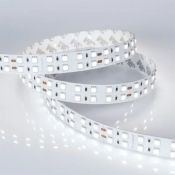 Светодиодная лента Белый 5060 24V 34.4W/m 144Led/метр 025277(2) RT-B144-19mm 2x2 6000K LUX