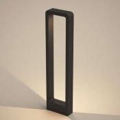 светильник  7W Белый теплый 021929(1) LGD-PATH-FRAME-H650 220V IP65 двухсторонний прямоугольный стационарный черный