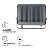 прожектор Белый 200W 05-50 6500K 220-240V IP65 серый Apeyron