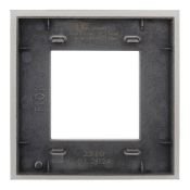 Рамка стеклянная 1 пост IEK SKANDY SK-M12-G-K37 SK-F21Sh шампань
