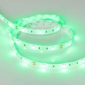 Светодиодная лента Зеленый 5060 12V  7.2W/m 30Led/метр герм (силикон) 016508 RTW 2-5000SE LUX