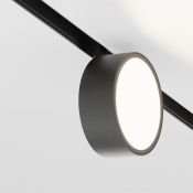 Трековый светильник 18W Белый теплый Радо/Rado Led Exility 120deg TR040-2-18W3K IP20 на магнитный шинопровод черный