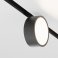Трековый светильник 18W Белый теплый Радо/Rado Led Exility 120deg TR040-2-18W3K IP20 на магнитный шинопровод черный